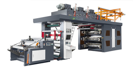 Porcellana stampatrice di stampa di plastica flessografica a tamburo centrale ad alta velocità della carta per macchina della stampatrice 6color fornitore